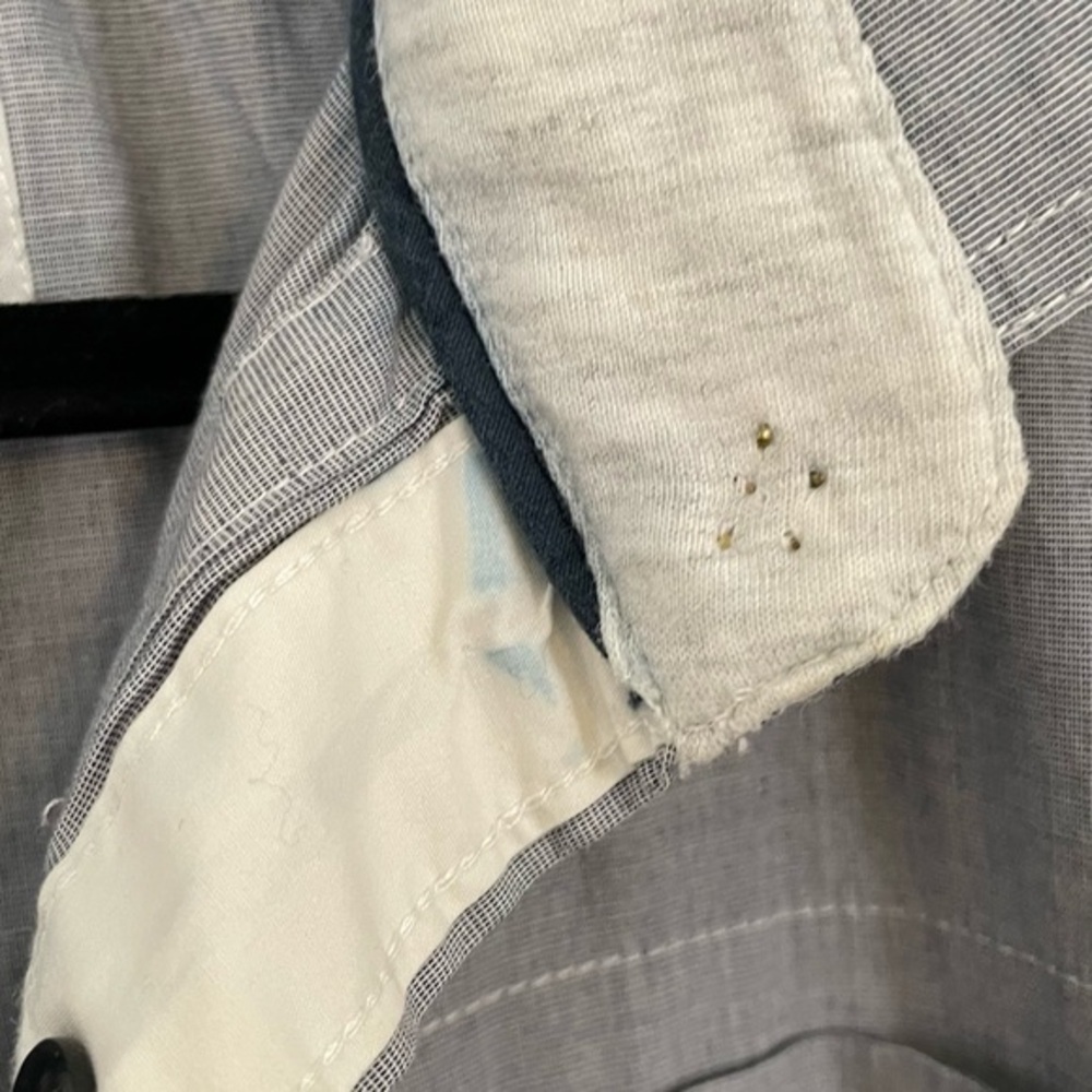G-Star Raw Denim Zipper and Snap Button Closure Front Size Medium - Picture 14 of 14
